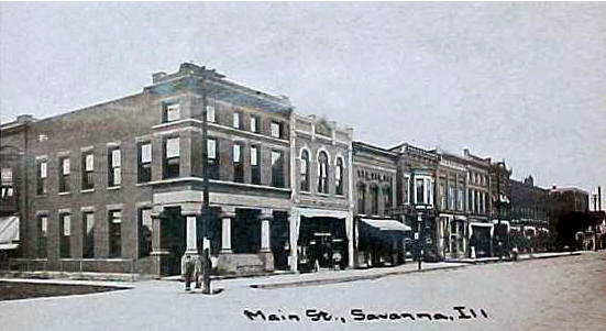 Savanna's Main Street - 1912